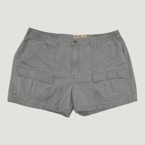 RedHead Brand Co Men’s 44 Gray Cargo Utility Shorts 100% Cotton Outdoors